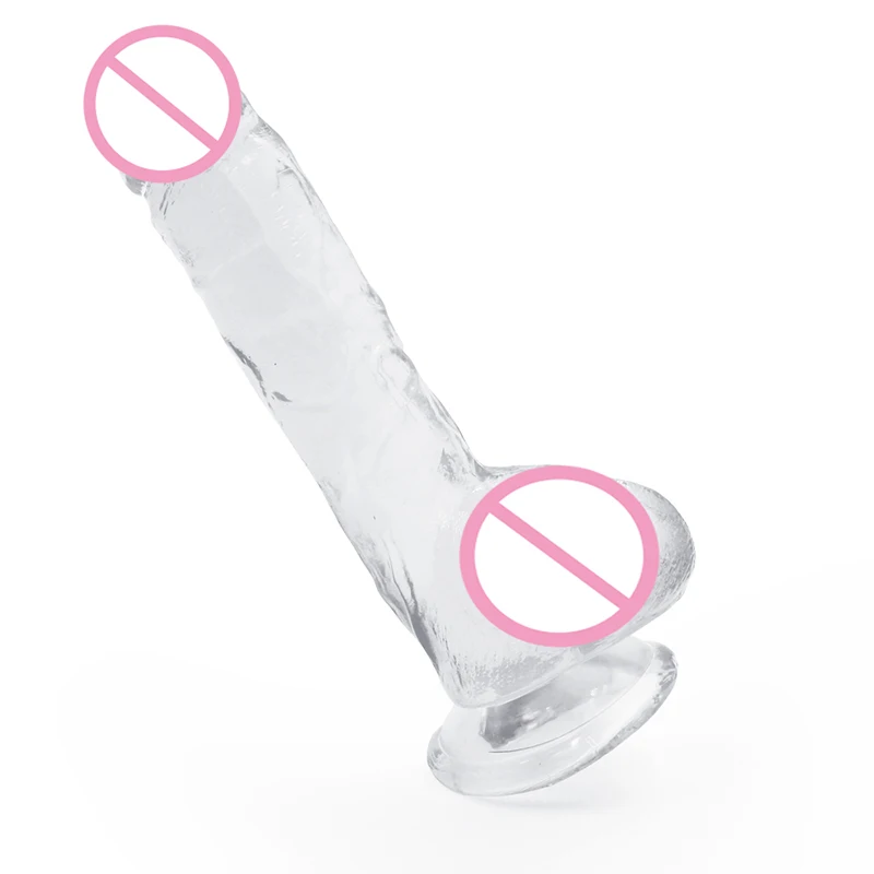 Jelly Realistic Dildo with Suction Cup for Women G Spot Vaginal Ass Masturbator All Sex Orgasm Adults Products Big Penis | Красота и