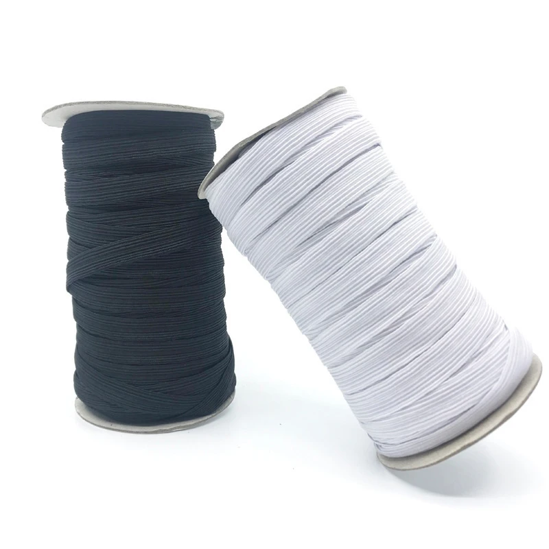 Wholesale 3/5/7/9mm White/black thin round Elastic Bands rope wedding Garment elastic tape for DIY sewing accessories | Дом и сад
