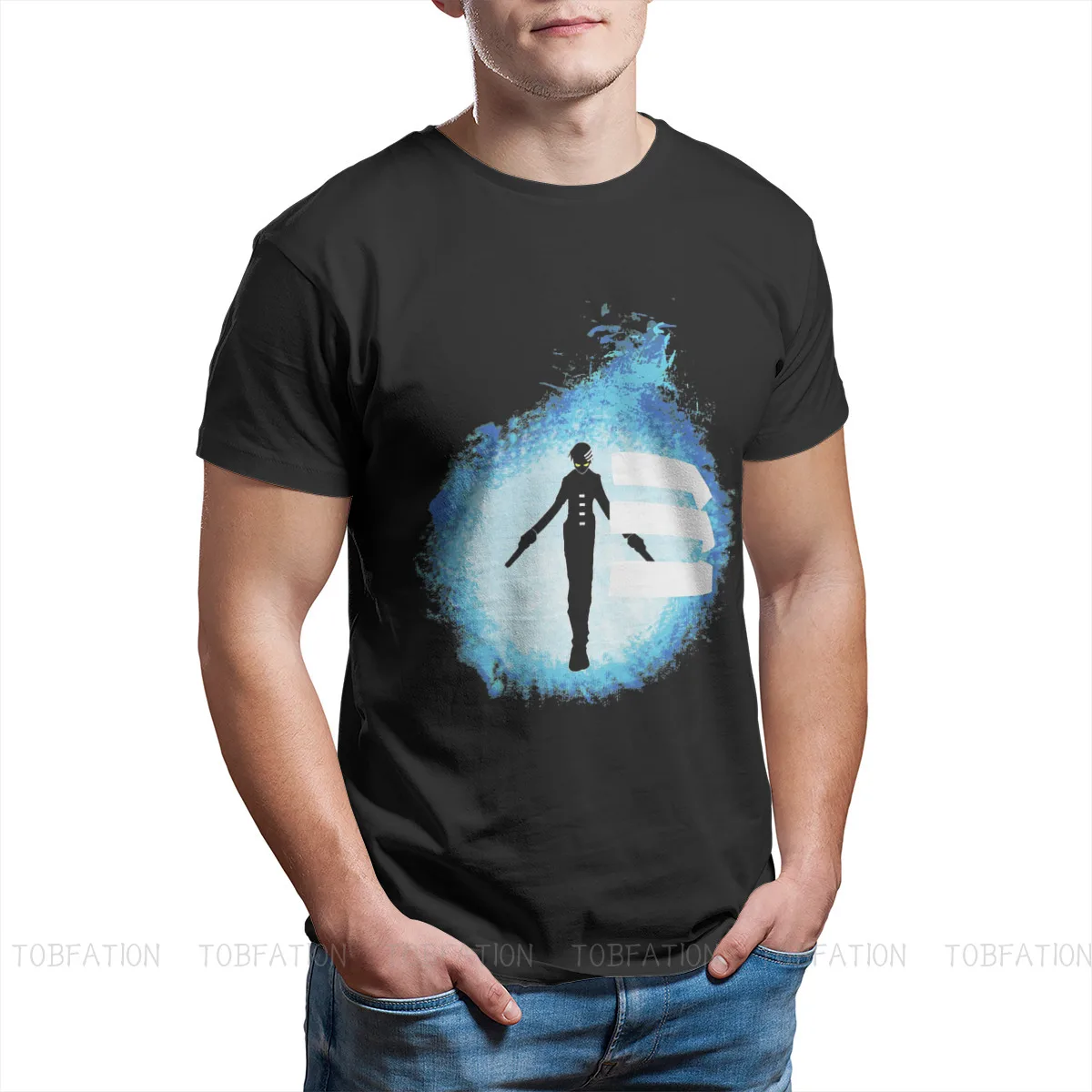 DeathResonance футболка для мужчин Soul Eater манга Maka Kids/Эванса с рисунками чёрных звёзд
