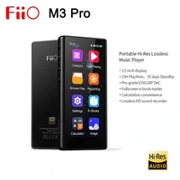 used fiio m3 pro hi res lossless music mp3 player es9218p dac 3 5inch touchscreen music audio mp3 support voice recordere book