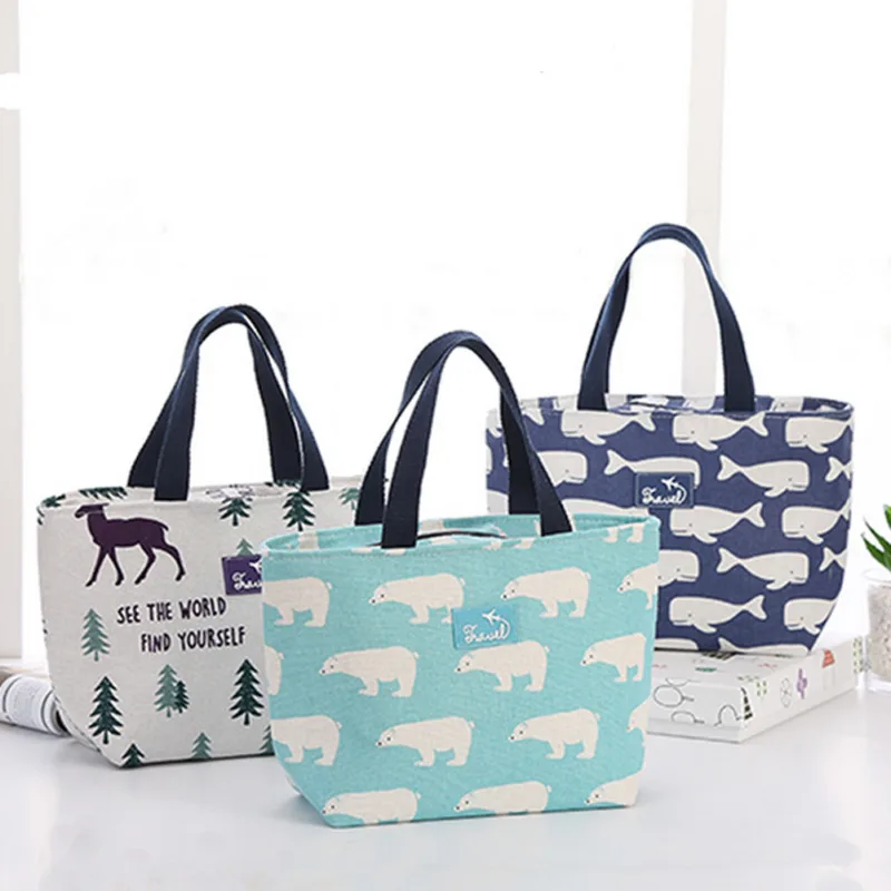 

US Insulated Lunch Bag for Women Men Thermal Cooler Lunch Box Picnic Storage Bag