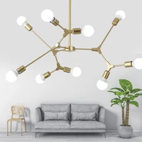 nordic postmodern personality creative branches led molecular chandelier luxury home living room bedroom modern led chandeliers