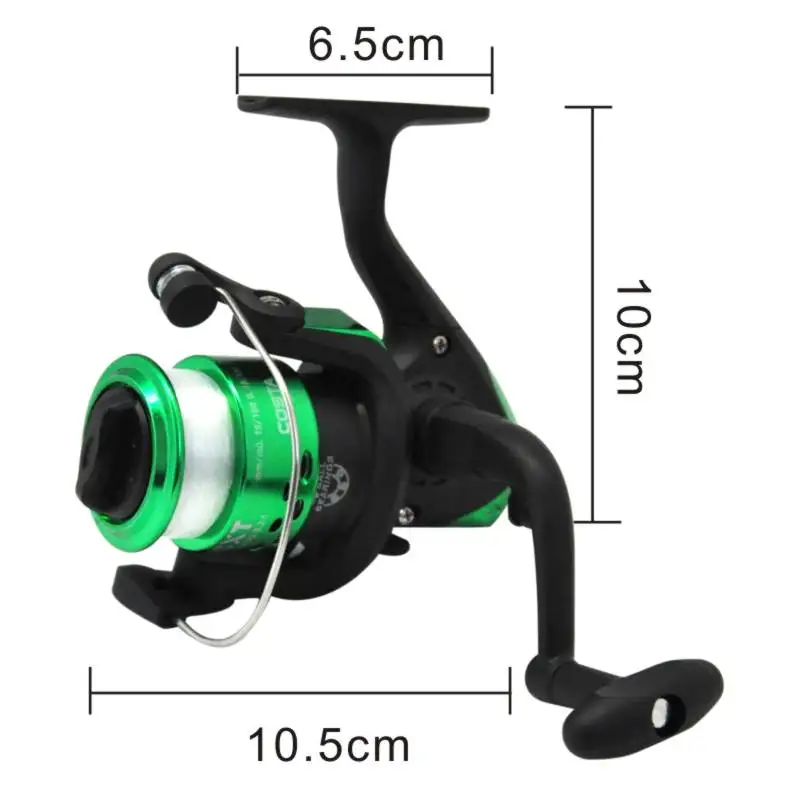 Новая стильная Катушка для спиннинга левая/правая пресной и соленой воды катушка