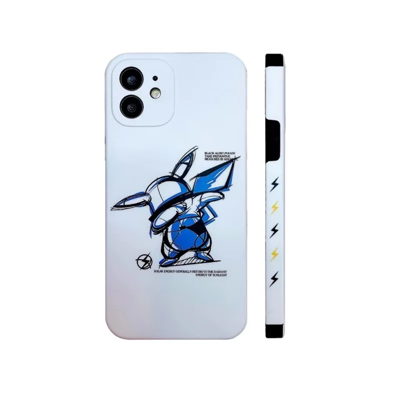 

2021 new Pokemon Pikachu Phone Case for IPhone 11 12 Pro Max X XS XR Cute Cartoons Phone Covers Soft silicone Case Gifts