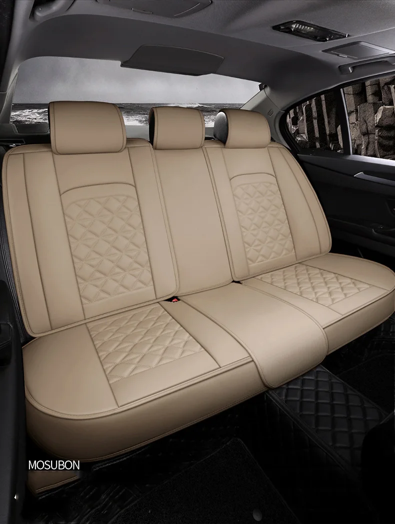Leather Car seat cover for CHRYSLER 200 300 grand voyager Pacifica PT Cruiser Sebring Town and Country Rolls-Royce Ghost cushion