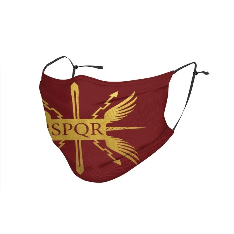 SPQR Римский Сенат и люди маска моющиеся Для мужчин в римском стиле империи Eagle