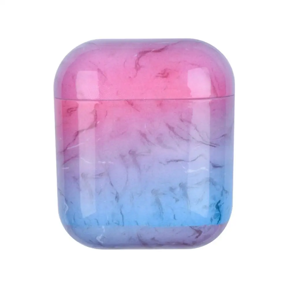 

Marbling Wireless Bluetooth Earphones Anti-fall Storage Container Case for AirPods 2 1 Earphone Storage box Accessories