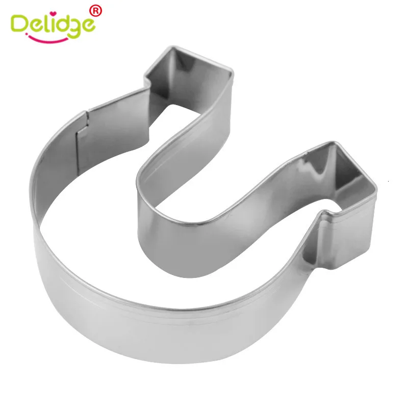 Delidge 1 шт. Подкова формочка для печенья 3D нержавеющая сталь Кондитерская форма для выпечки помадной глазури DIY Инструменты для украшения торта