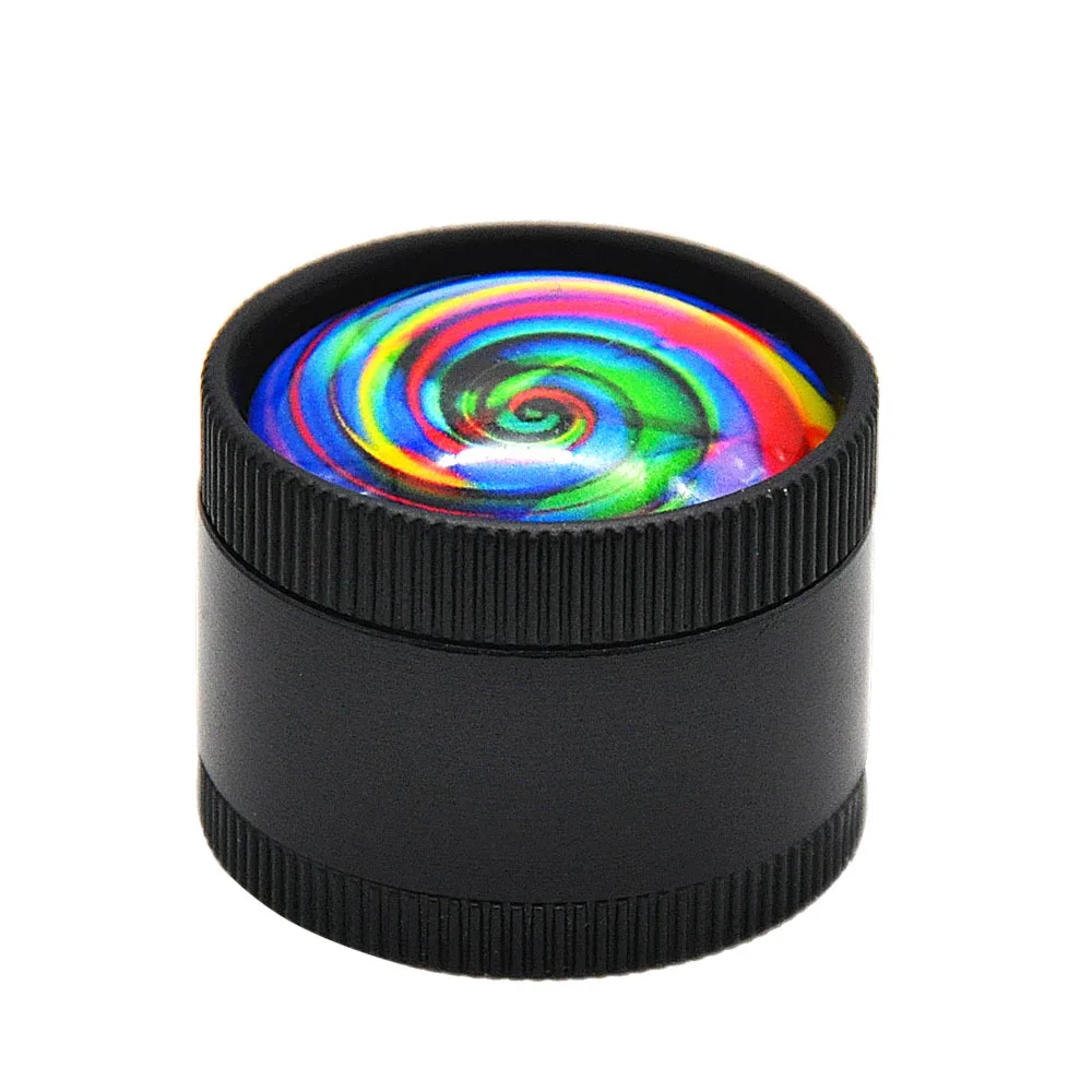 

3D Metal grinder tobacco weed Herbal cigarettes Spice Grinder Grinding Machine Diameter Herbal smoking accessories for weed