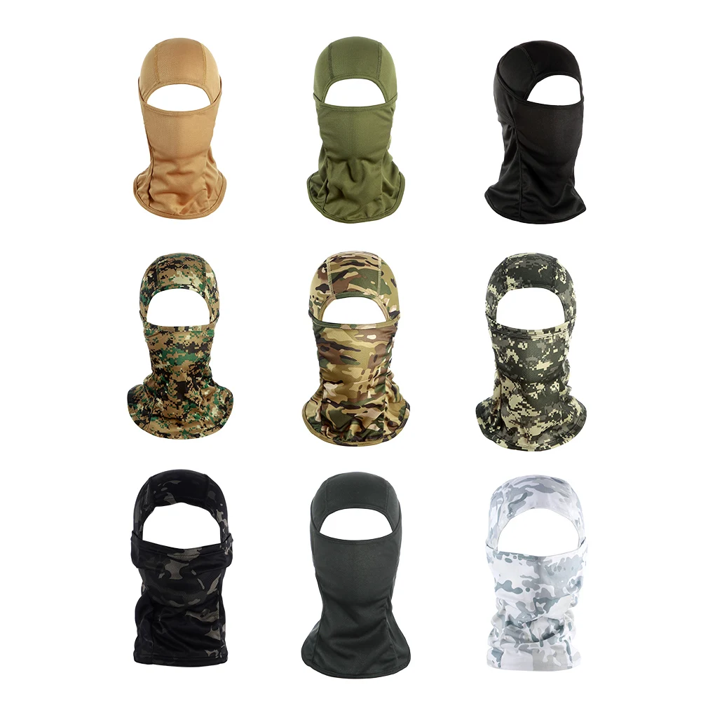 

Ski Cycling Full Face Cover Winter Neck Head Warmer Bike Windproof Bandana Scarf Camouflage Military Hunting Tactical Balaclava