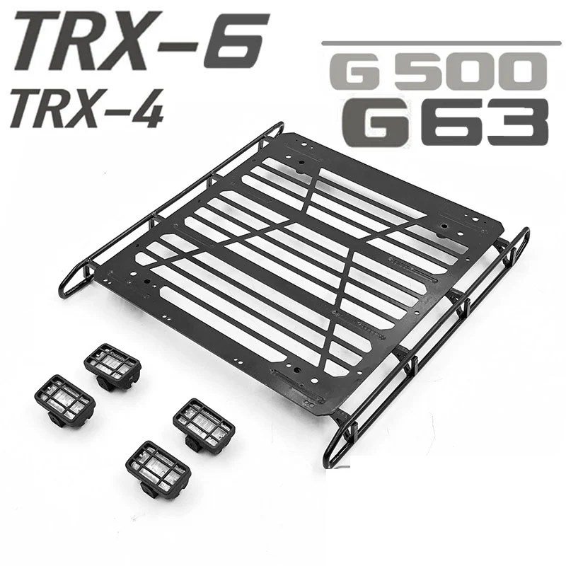 Металлический багажник для TRAXXA TRX4 TRX6 G500 82096 4 G63 rc parts|Детали и аксессуары| |