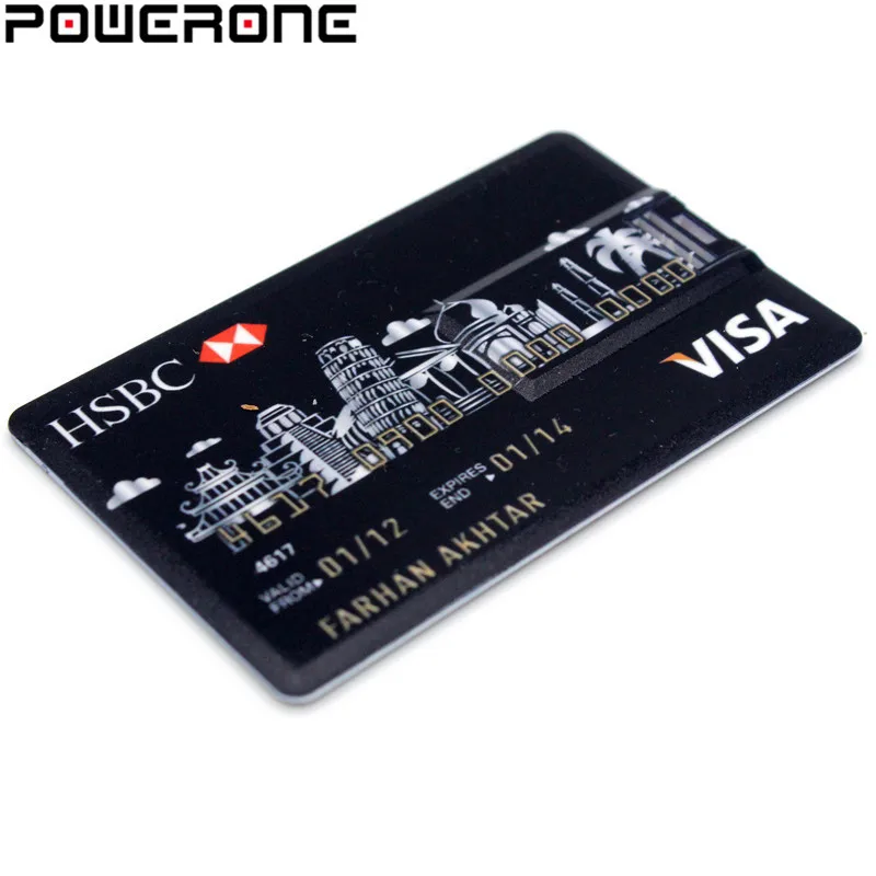 USB-флеш-накопитель Powerone водонепроницаемый сверхтонкий 4 ГБ 8 16 32 64 | Компьютеры и