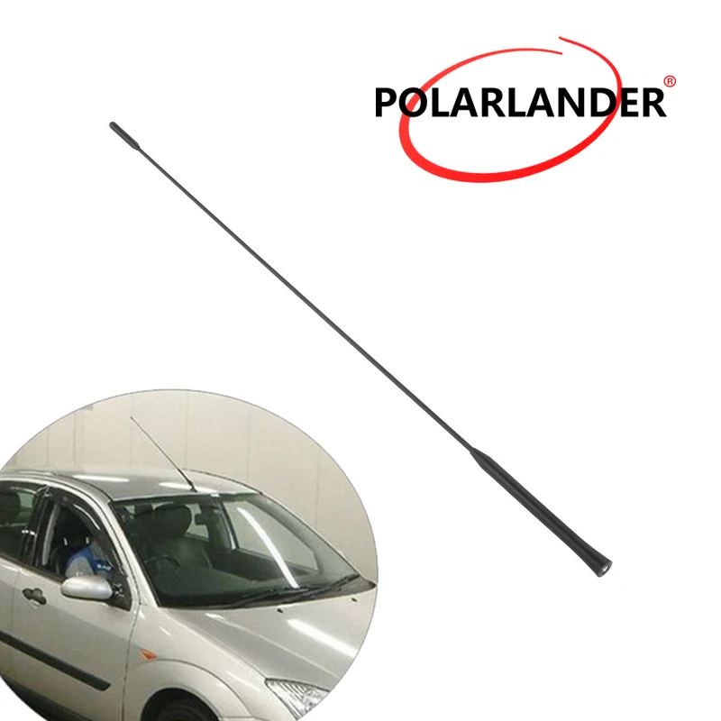 

Car Radio AM/FM Aerial Antenna 21.5" Roof Stereo For Ford / Focus 2000-2007 Car Roof Mast 55CM Black