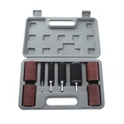 С ящиком для хранения прочный резиновый абразивный рукав деревообрабатывающий металлический Полировочный барабан шлифовальный Набор DIY Профессиональный для сверлильного пресса