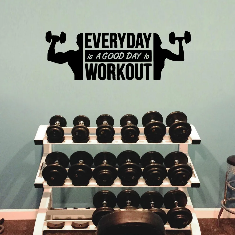 

Повседневная Наклейка на стену из ПВХ для тренировок, современные модные наклейки на стену для спальни, декоративные наклейки, креативные н...
