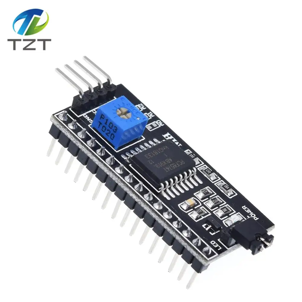 IIC I2C TWI последовательный интерфейс SPI порт платы 1602 2004 ЖК-дисплей адаптер пластина