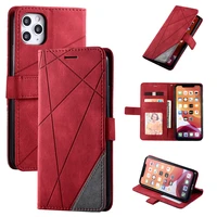 linen wallet flip case for iphone 12 mini 11 pro max 6 6s plus 7 8 x xr xs max se 2020 stand business phone holster cover fudans