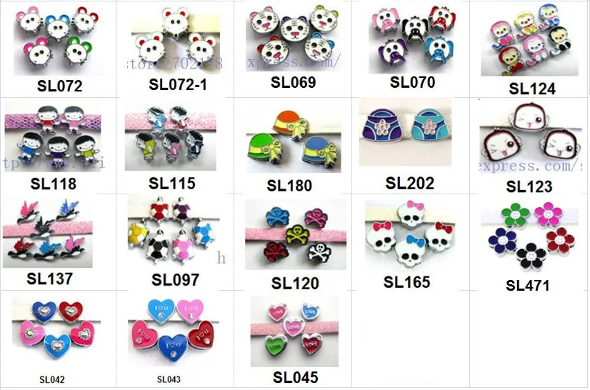 5 шт./лот горячая Распродажа подвеска слайдер кратные опции! Внутренний Dia.8mm