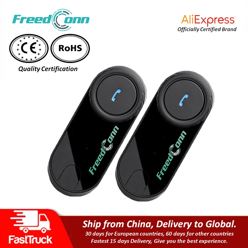 2 шт. QPLOVE FreedConn T COMVB мотоциклетный шлем Bluetooth домофон 3 всадника подключение 800 м