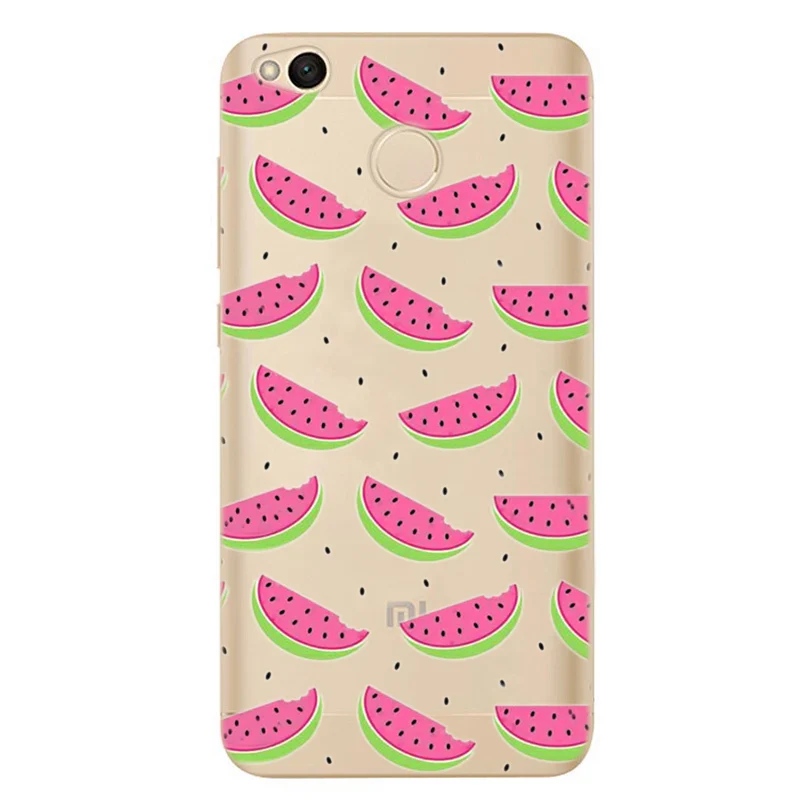 Cute Case For Xiaomi Redmi 4X Note 3 4A Candy Doughnut Drawing TPU Mobile Phone Cases Mi A1 4 Pro Cover X094 | Мобильные телефоны и