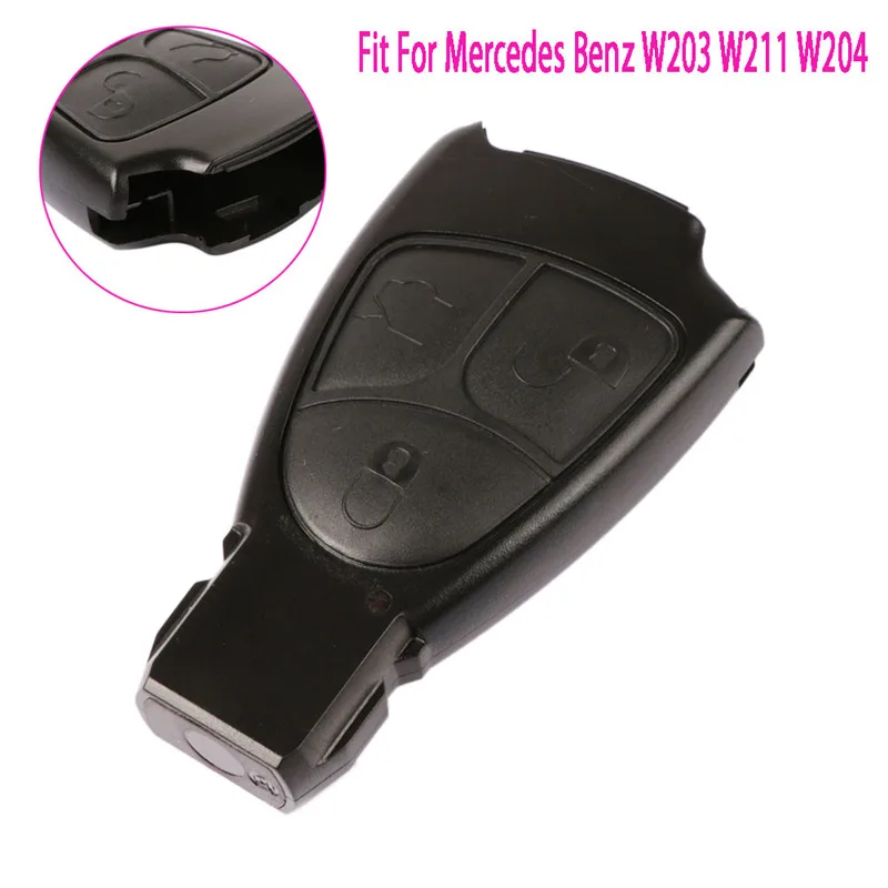 

3 Buttons New Replacement Remote Key Fob Case For Mercedes Benz C E ML Class Alarm Cover car key shell w203 w211 w204