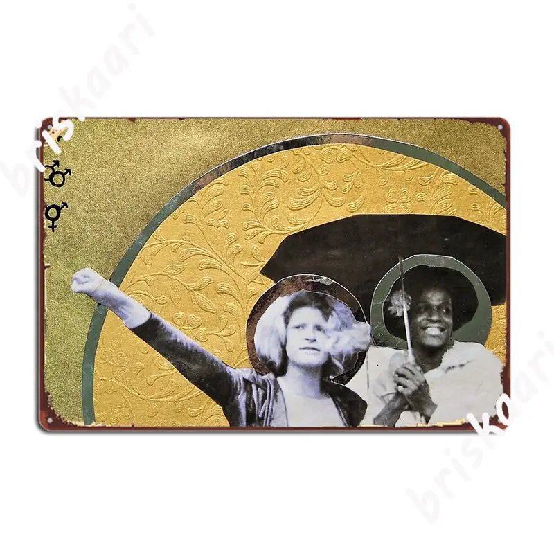 

Divine Rioters Metal Sign Create Party Wall Cave Poster Tin Sign Poster