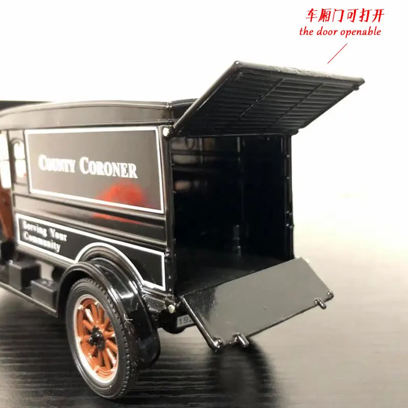 Фирменная 1/32 масштабная модель автомобиля игрушки 1920 белый Ван литой металлический автомобиль модель игрушки для коллекции, подарок, украшения
