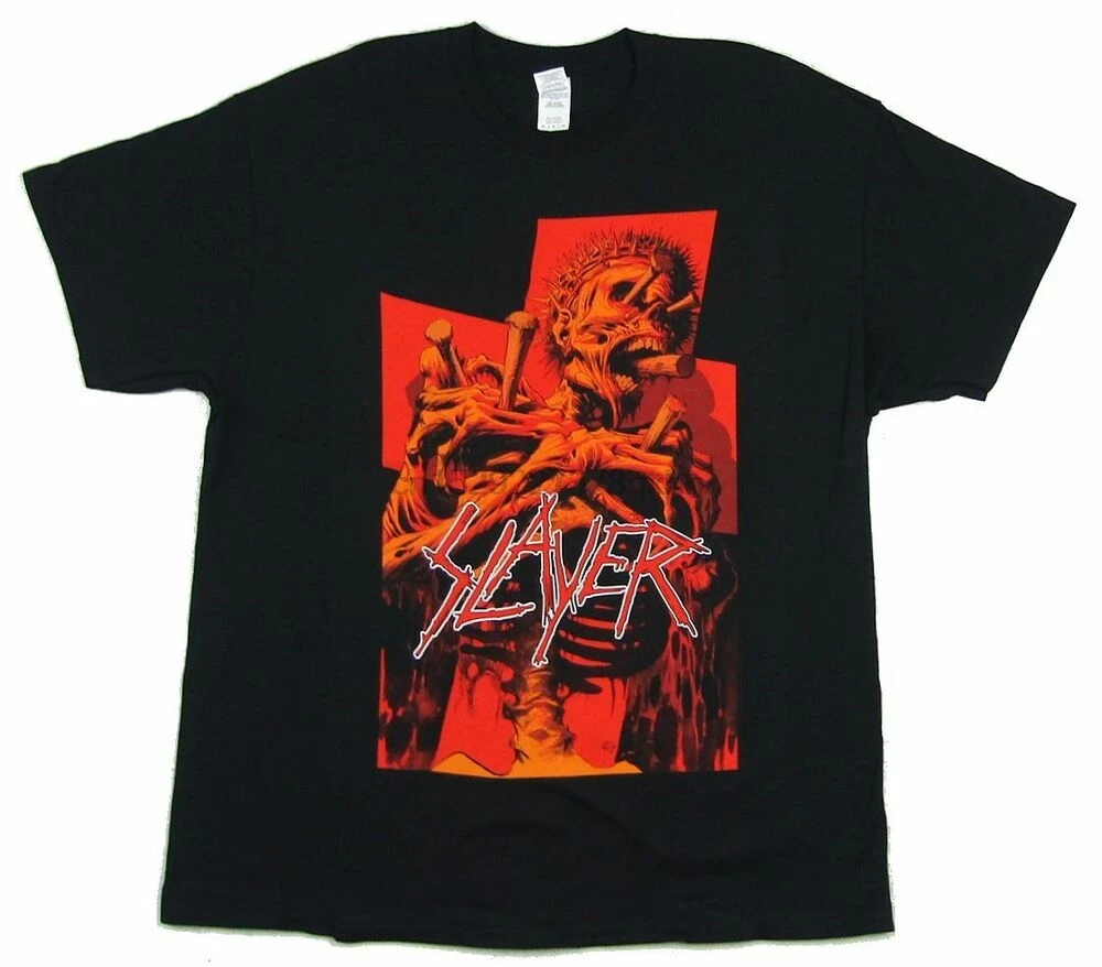 Черная футболка Slayer Takeover 2016 Tour новая официальная группа Merch|Мужские футболки| |