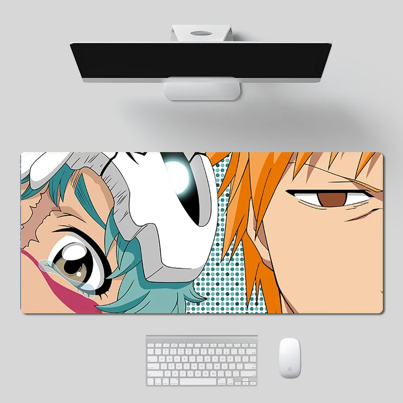 Блич Ичиго Куросаки коврик для клавиатуры большой мыши резиновый Настольный с