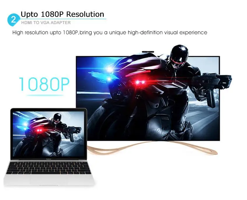 HDMI к VGA адаптер цифро аналоговый видео аудио конвертер Кабель Studyset разъем для Xbox