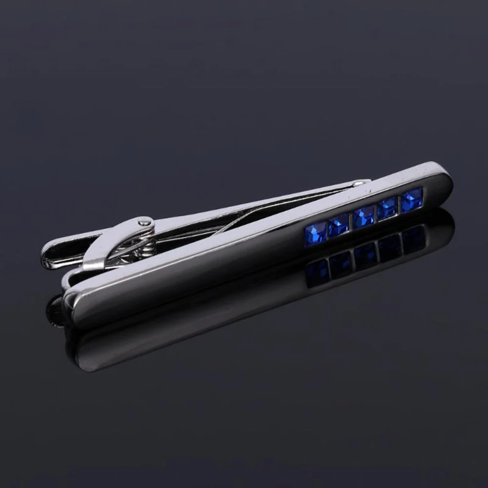 

New Simple Fashion Style Tie Clip for Men Metal Gold Tone Simple Bar Clasp Practical Necktie Clasp Tie Pin for Mens Gift