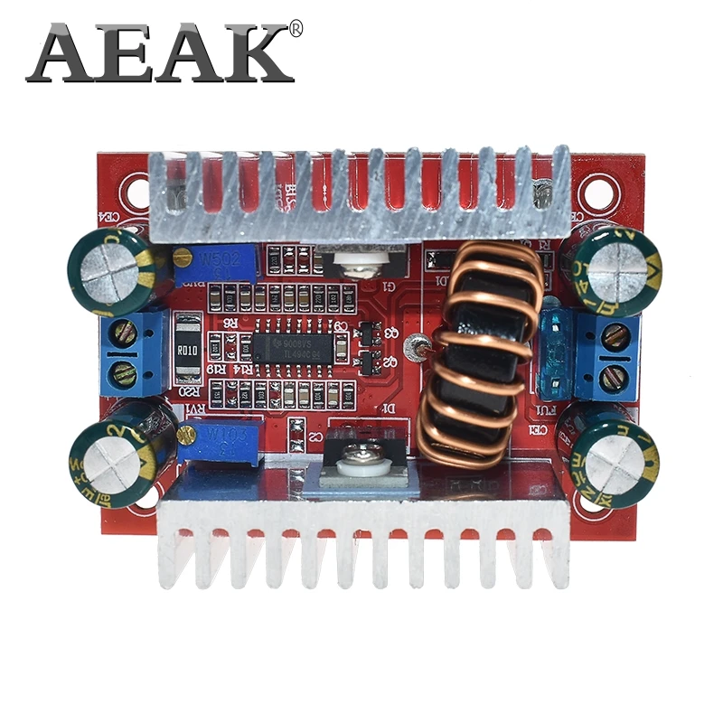 Повышающий преобразователь постоянного тока 400 Вт 15 А светодиодный драйвер
