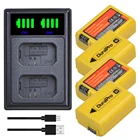 DuraPro 2160 мАч NP-FW50 NP FW50 батарея + LED Зарядное устройство для Sony A6000 A5000 NEX-3 NEX-7 NEX-5N NEX-F3 NEX-5C Alpha 7R II камера