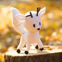 cute twig plush toy little fox deer soft doll stuffed animal handmade hild inspired plushies cartoon figure kids christmas gift