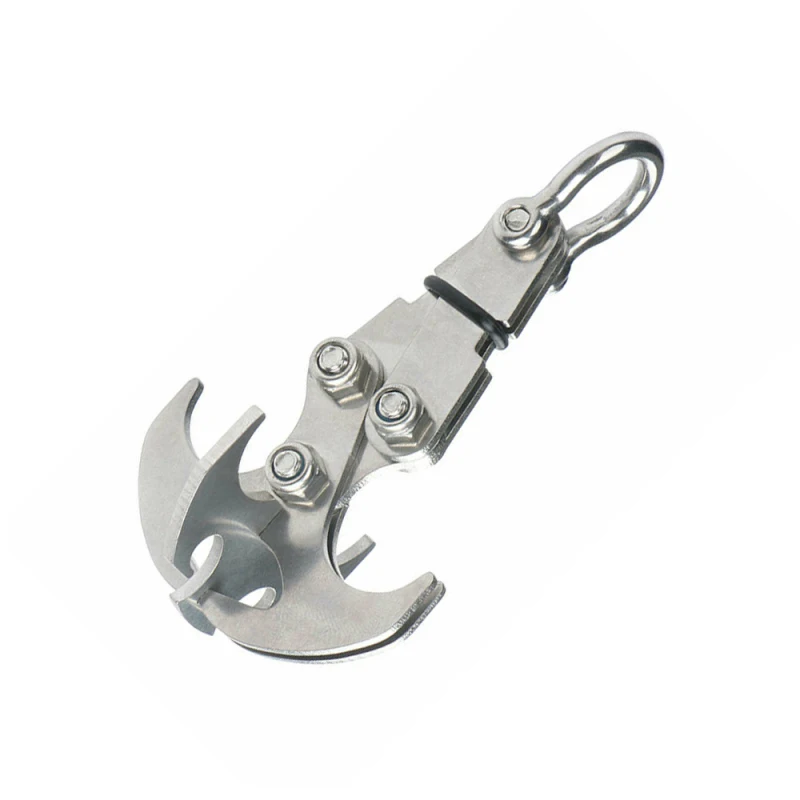 

Multifunction Tools Stainless Steel Gravity Hook Foldable Grappling Climbing Claw Outdoor Survival Euipment Rescue Gear