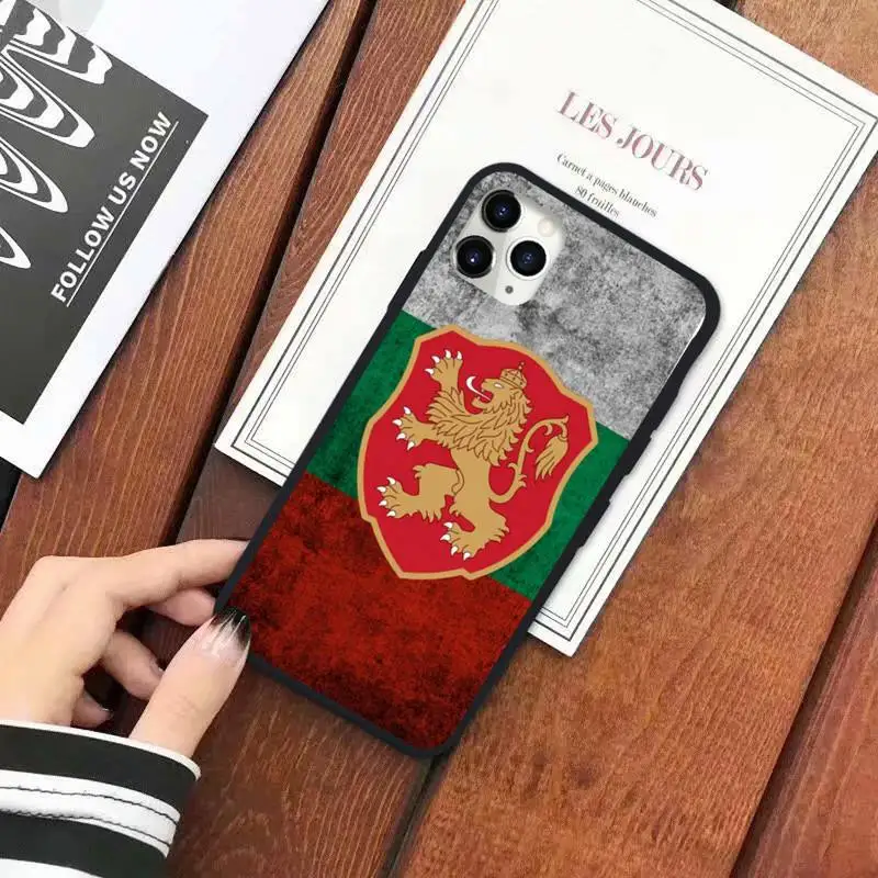 

Bulgaria National Flag fashion Pattern luxury Phone Case shell for iPhone 11 12 pro XS MAX 8 7 6 6S Plus X 5S SE 2020 XR