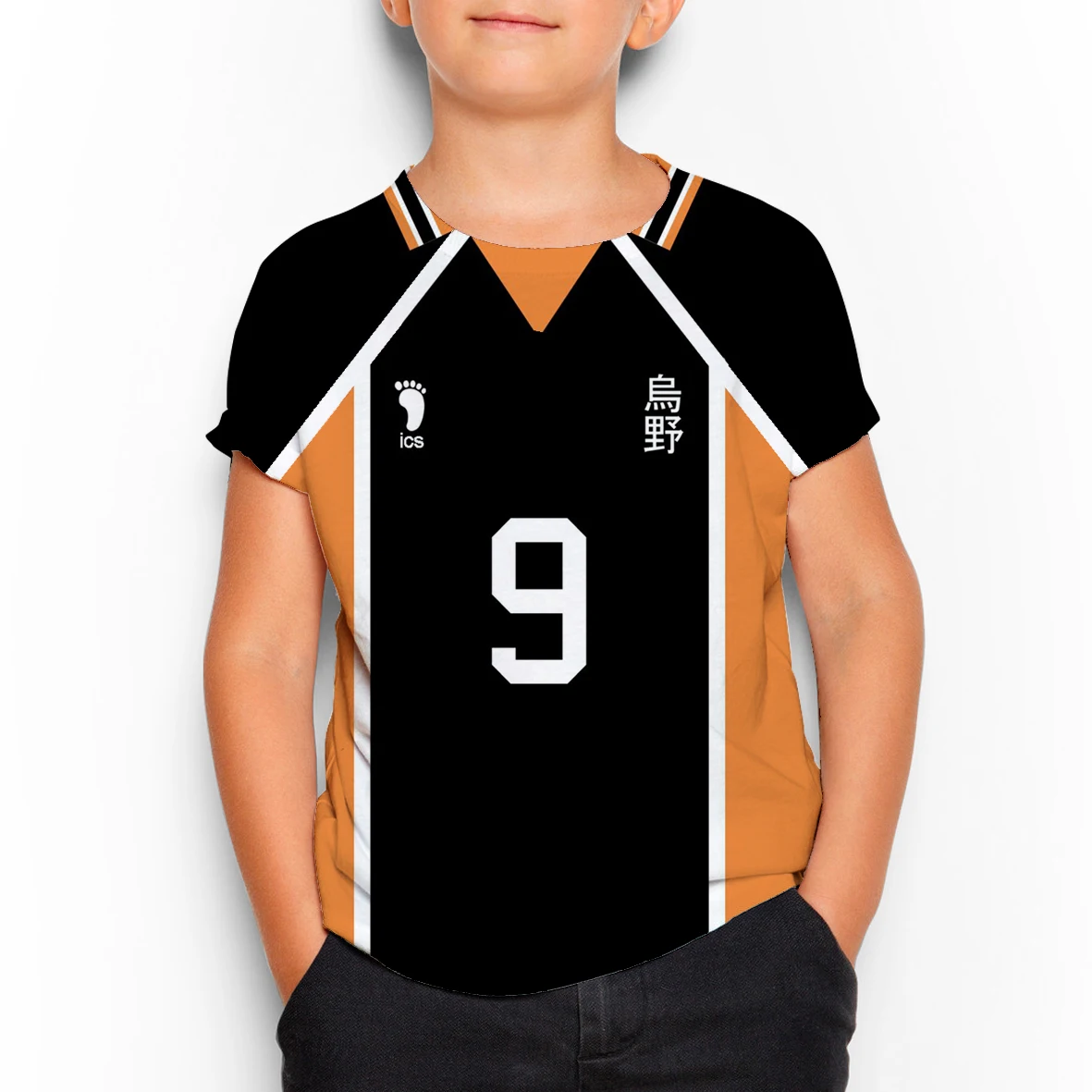 

Haikyuu 3D Cartoon Children's T Shirts Anime Unisex Boy Girls T-shirt Short Sleeves Tops Summer 2021 Children Clothes Pullover