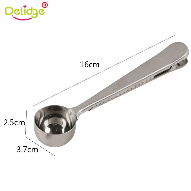 Delidge 1 шт. Многофункциональный кухонный инструмент кофейные ложки из нержавеющей
