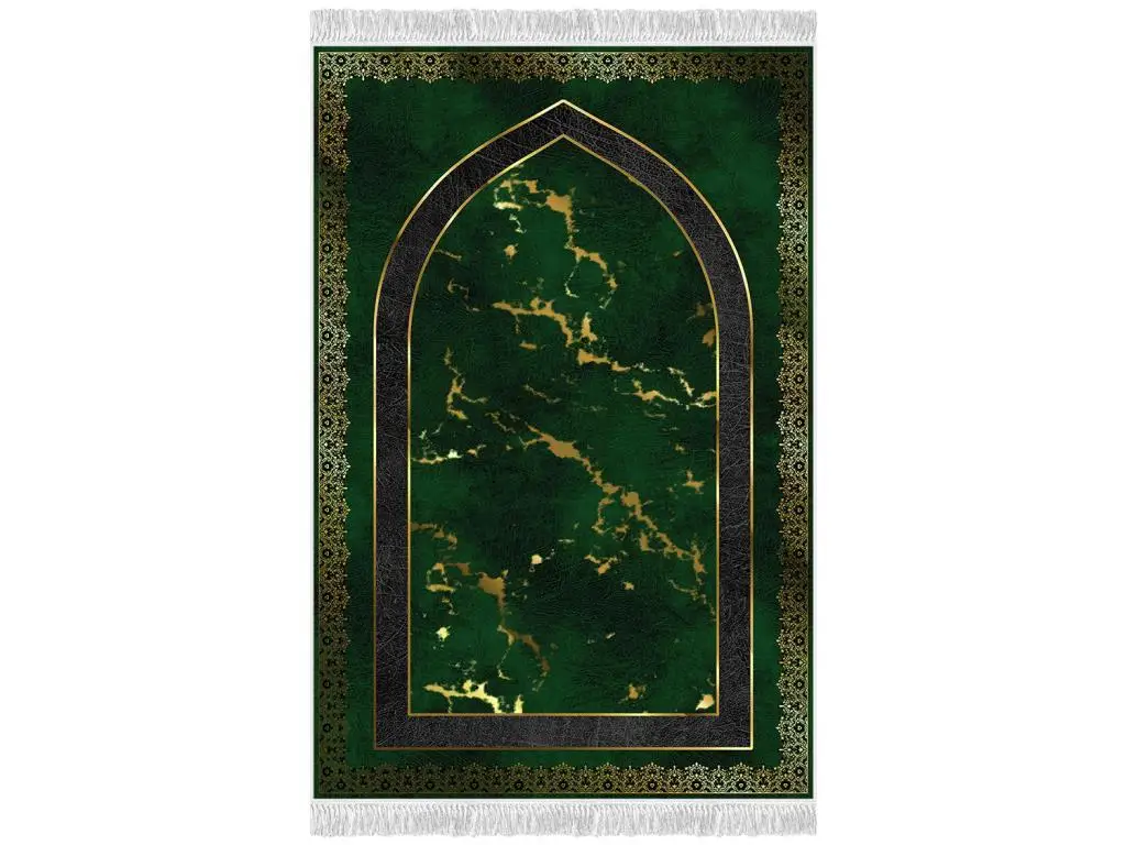 

Existent Velvet Prayer Mat Green