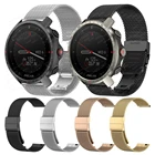Сетчатый ремешок из нержавеющей стали, совместимый с POLAR Grit X Pro TitanVANTAGE M2 MIGNITE 2UNITE Band, металлический браслет, браслет на запястье