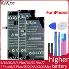 Аккумулятор для сотового телефона iPhone 6S 6 7 8 Plus 5S 5 SE 6plus 7plus 8plus, сменная батарея для iPhone6 iPhone7 iphone5s + Инструменты