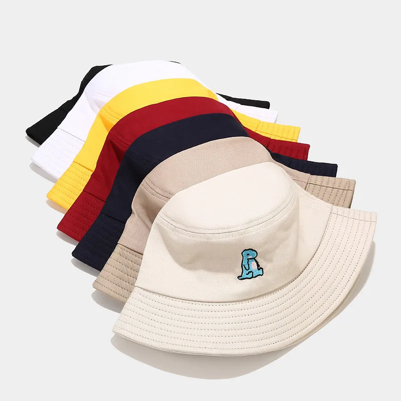 Панама женская хлопковая с рисунком динозавра летняя | Аксессуары для одежды