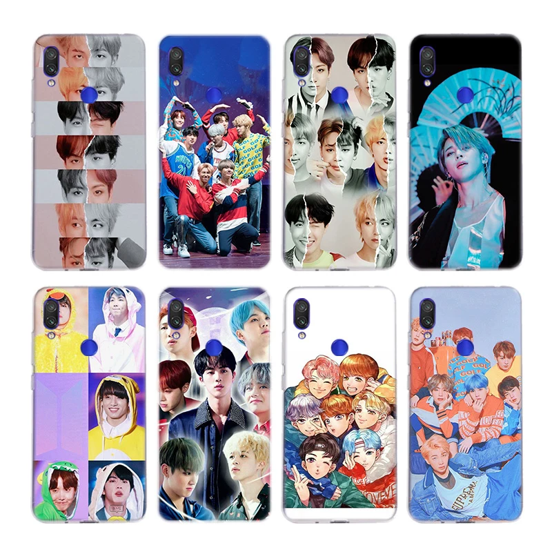 Корейский популярный KPop командный бампер чехол для телефона Red mi 9 8 9SE 9T Pro 8Lite K20 A3