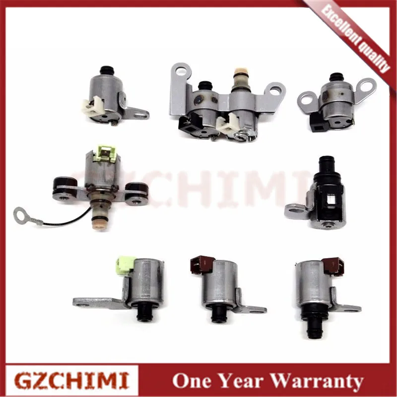 9 pcs 09A 09B 5F31 JF506E 9 шт. Трансмиссия сдвиг соленоида комплект коробки передач для VW Jaguar Land Rover - Color: 9 pcs