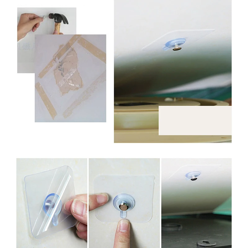 8 шт./компл. самоклеющийся крючок для ногтей без следов фоторамки подвесная