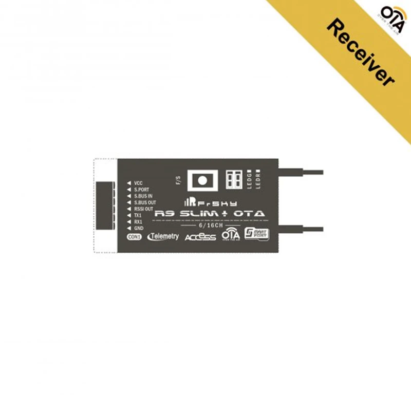 FrSky R9 Slim + OTA беспроводное обновление мини большой диапазон FPV приемник для системы