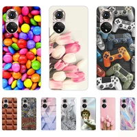 case for honor 50 silicon abstract fashion shell case 6 57inch tpu non slip soft bumper anti knock ultra thin nth nx9 nth an00