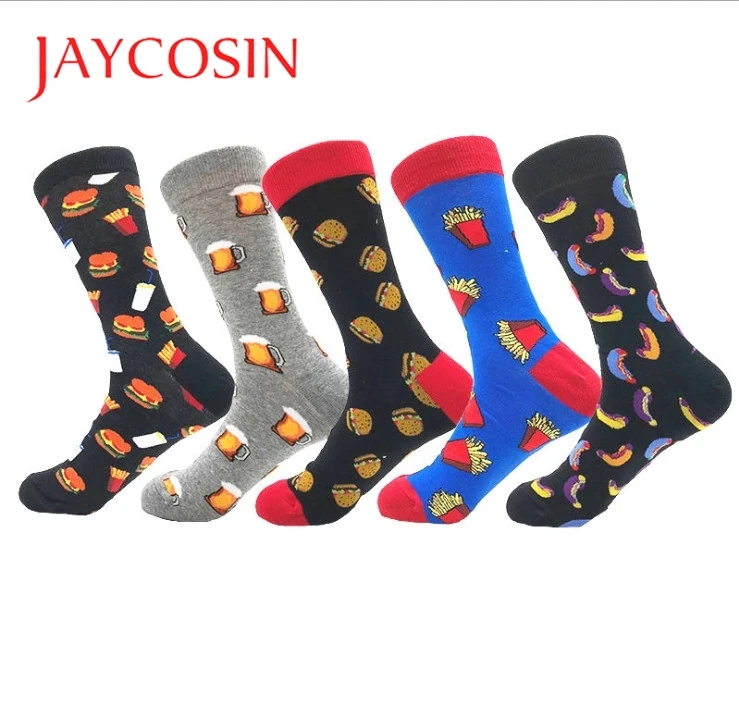 JAYCOSIN новые индивидуальные креативные трендовые цветные хлопковые носки для