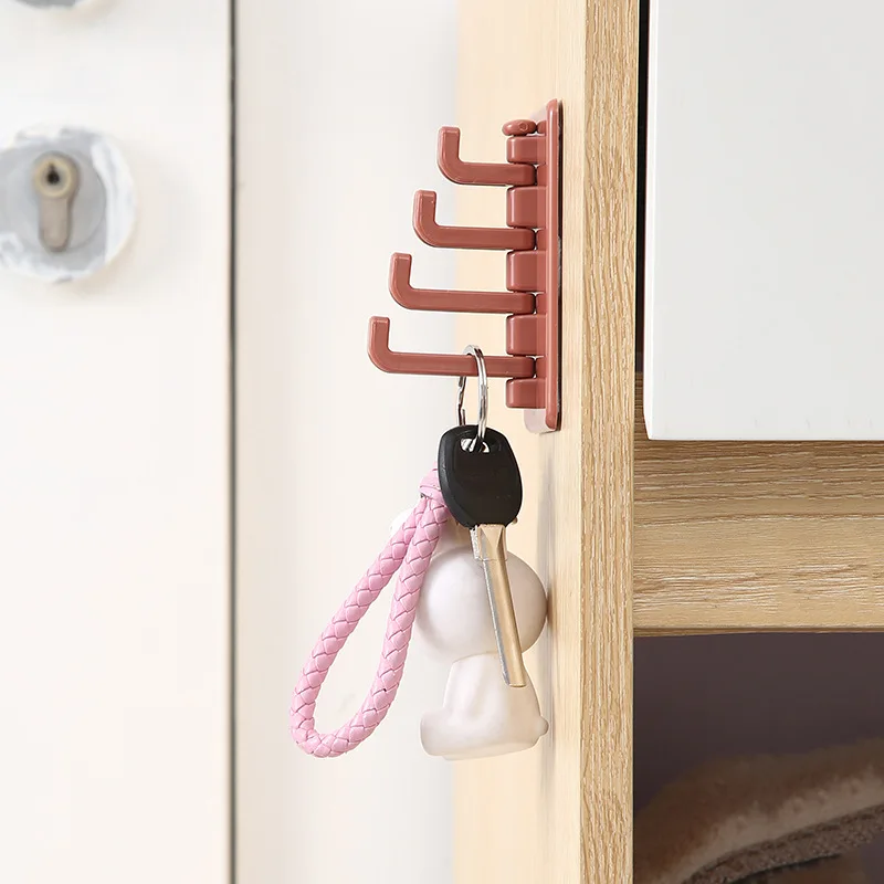 Bathroom accessories Nail-free Wall mounted Hanging hooks Creative Traceless hanging rack | Дом и сад