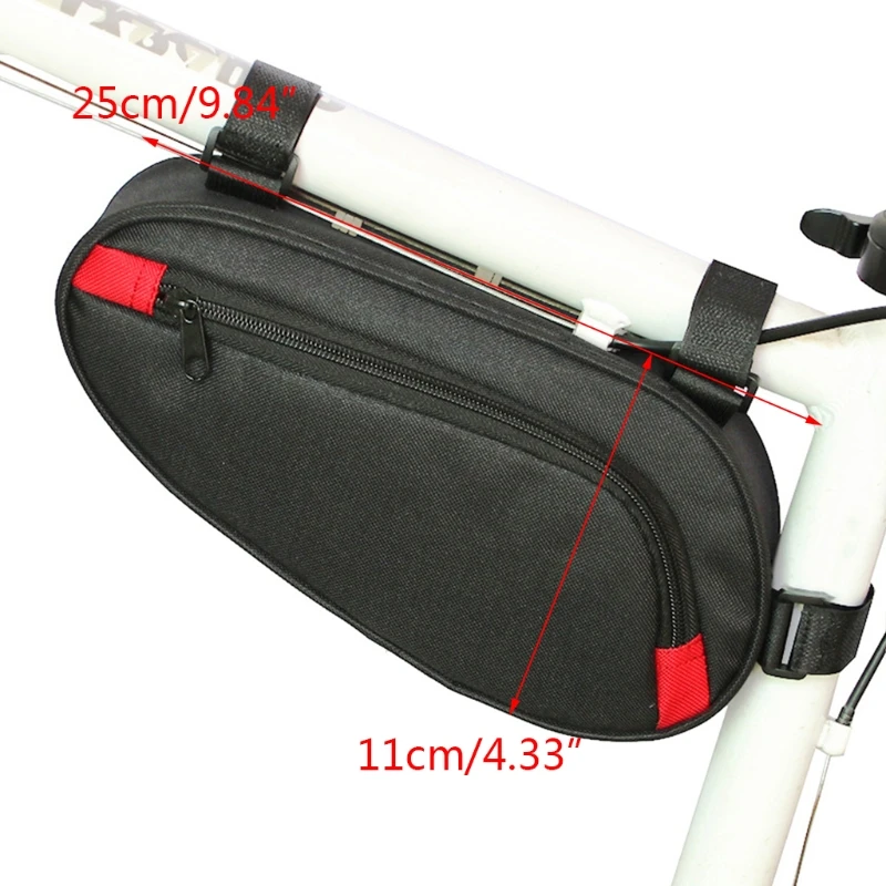 

Waterproof MTB Bike Triangle Storage Bag Bicycle Cycling Tube Front Frame Pouch